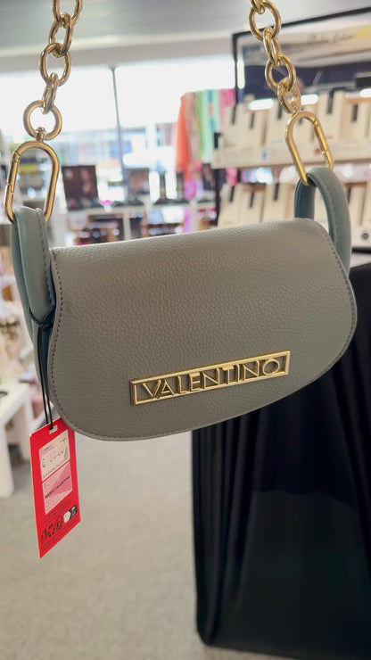 VALENTINO Tas Vinile Flap Bag Avion Blauwgrijs